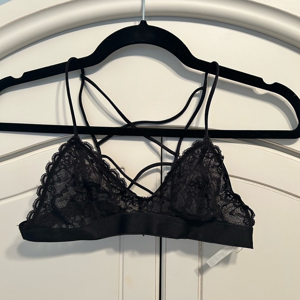 VS Black Lace Bralette